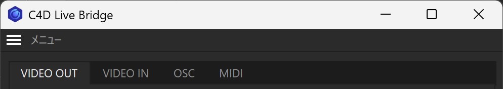The four tabs